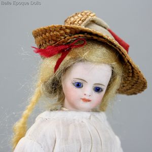Antique French Portrait Miniature, 3/4 Pose, Woman in White Bonnet and –  Antiques & Uncommon Treasure