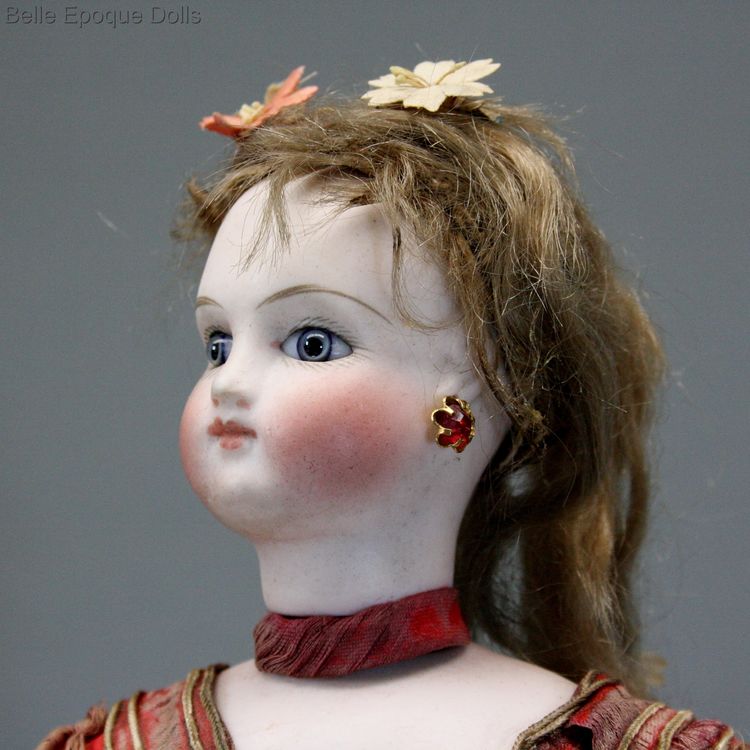 automaton gustav vichy , antique automaton doll badminton , mechanical toy gustav vichy