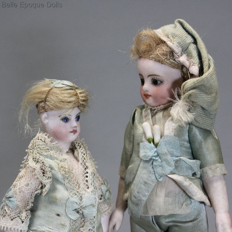 boy mignonette French doll , french antique bisque doll , boy mignonette French doll